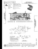 WESTINGHOUSE V25541 SAMS Photofact®