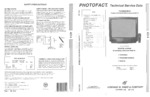 PANASONIC CT27G33CW SAMS Photofact®