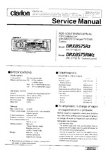 CLARION PE-2172E-B OEM Service