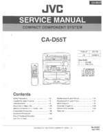 JVC CA-D55T OEM Service