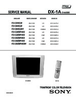 Sony KV36HS20 OEM Service