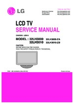 LG 32LH3000ZA OEM Service