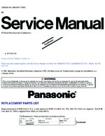 Panasonic PV-SS2710 OEM Service