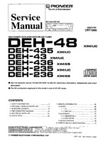 PIONEER DEH-43 OEM Service