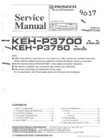 PIONEER KEH-P3750 OEM Service