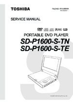 Toshiba SDP1600STN OEM Service