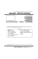 SHARP LC80LE657U Service Guide
