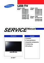 Samsung UE37D5500RW Service Guide