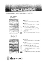 Sherwood P-757 OEM Service