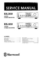 SHERWOOD RX-2010 OEM Service