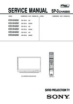 Sony KDS60A2020 OEM Service