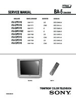 Sony KV29FV16C OEM Service