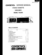 Onkyo TA2035 OEM Service