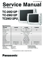 Panasonic TC29G12PU OEM Service