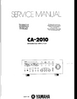 YAMAHA CA2010 OEM Service